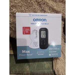 Omron Max Power Relief Tens Therapy Pain Relief Unit Device